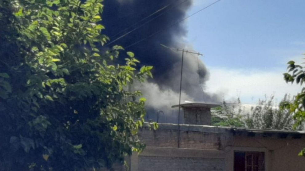 El siniestro se produjo en la intersección deTres de Febrero y Olascoaga en Las Heras, Mendoza.