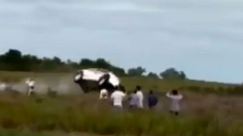 Así fue vuelco de David Nalbandian.