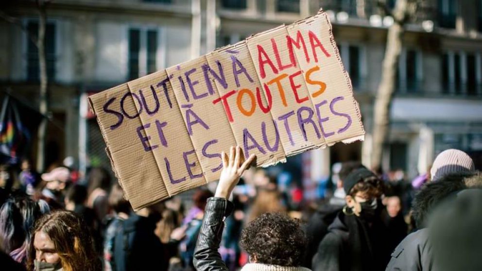 La tapa de Libération por el Día Internacional de la Mujer generó polémica en Francia. (Gentileza: Libération)