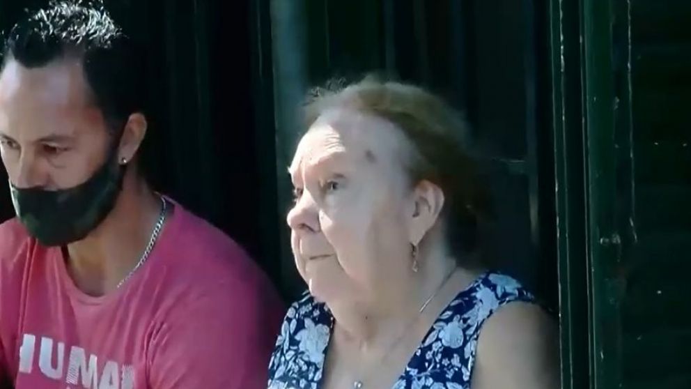 La señora le había dado las llaves a la Policía, luego de ser evacuada por un incendio.