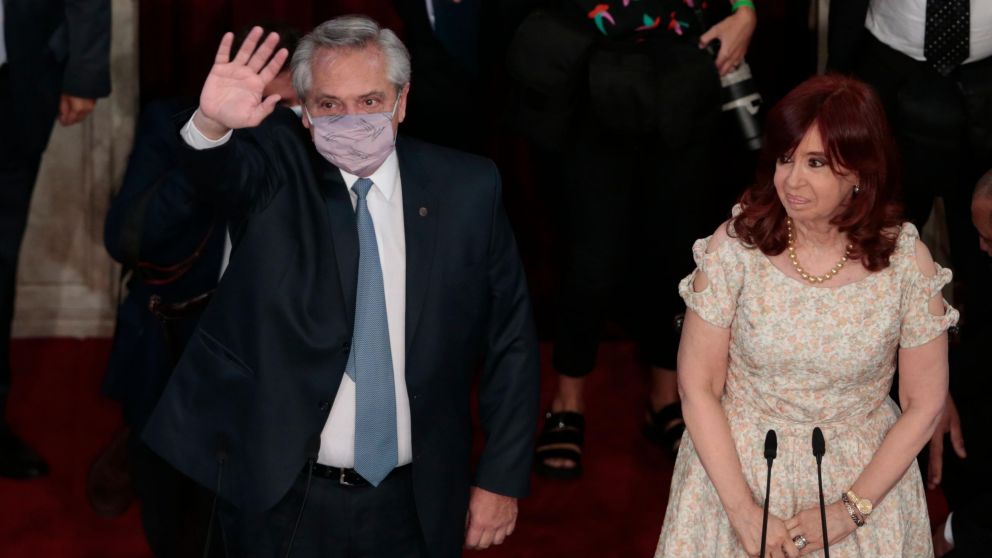 Alberto Fernández: "Yo acá llegué con Cristina y me voy con Cristina".