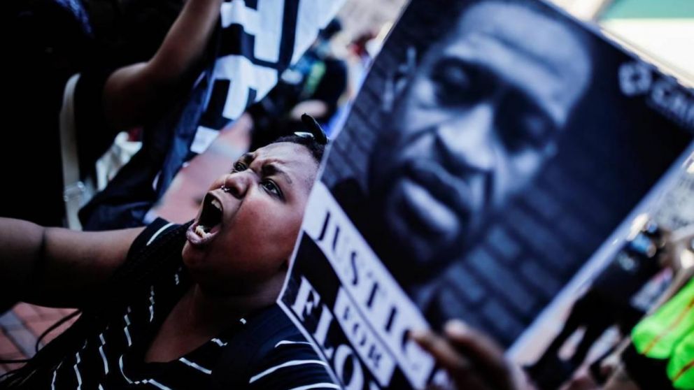 Una manifestación en reclamo de justicia anticipó el inicio del juicio.