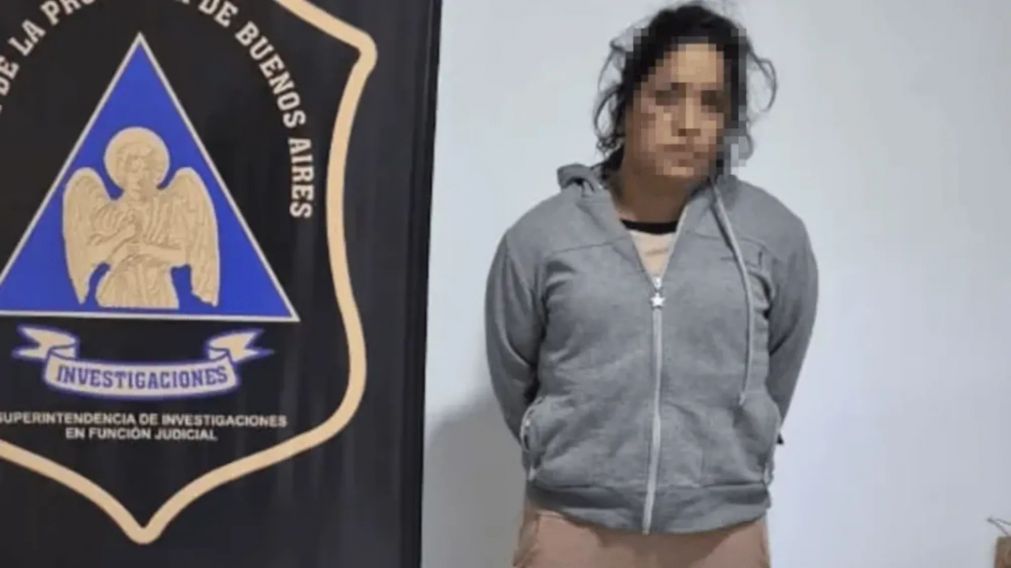 Celeste Guerrero una de las detenidas por el triple crimen de Florencio Varela.