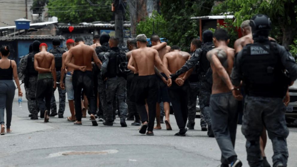 El Comando Vermelho es uno de los grupos criminales más poderosos.