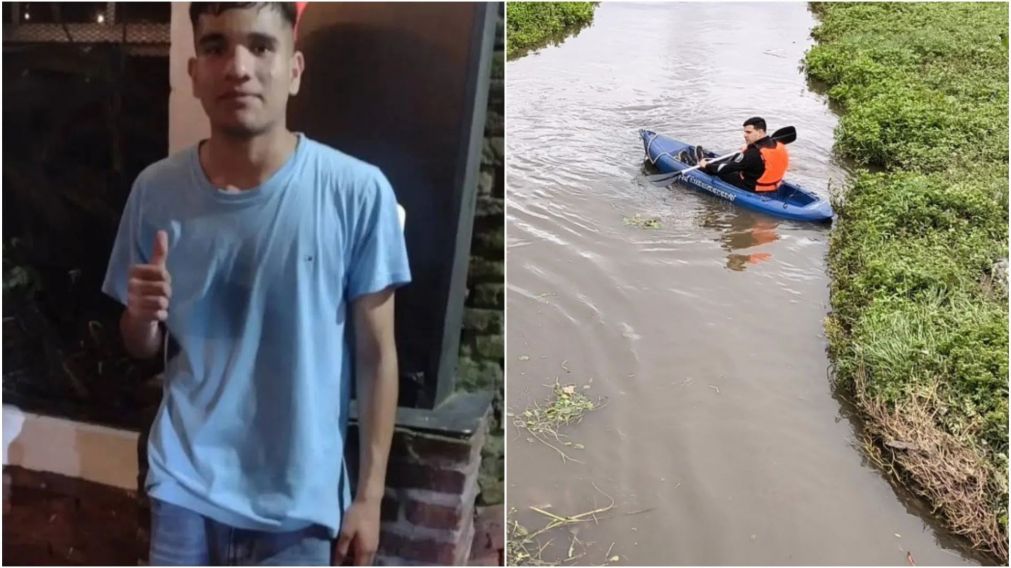 Nicol�s Duarte era buscado desde el s�bado pasado (Gentileza Canal 4 Ezeiza).