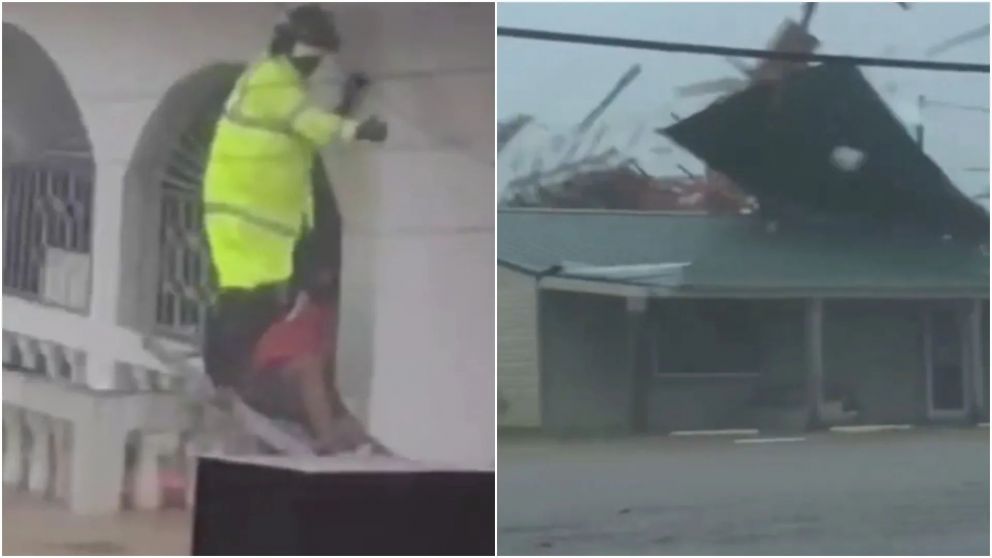 Dramáticas imágenes del huracán Melissa en Jamaica.
