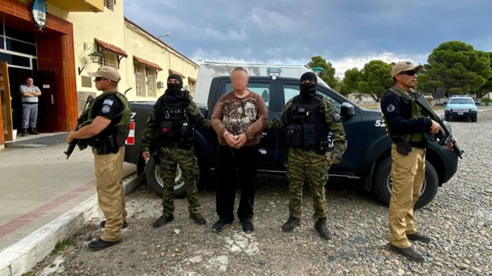 Konstantin Rudnev el líder de la secta al quedar detenido en Bariloche.