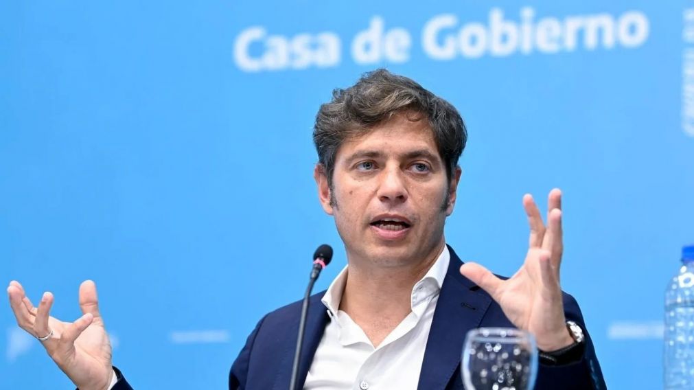 Axel Kicillof criticó a Javier Milei por su exclusión de la reunión con gobernadores (Archivo).