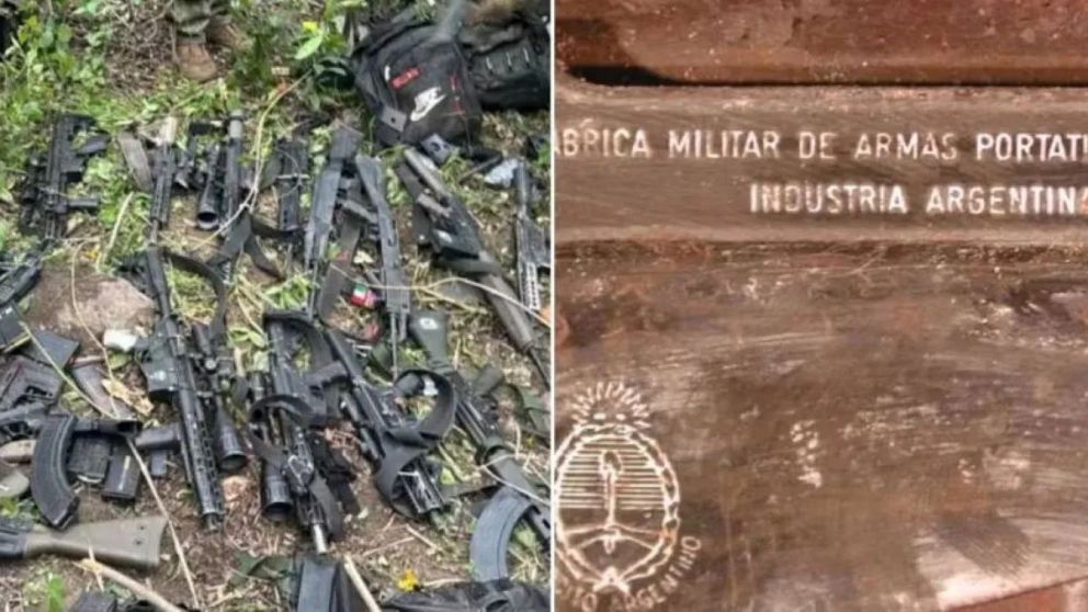 Un FAL del Ejército argentino fue encontrado en el arsenal del Comando Vermelho (Imagen ilustrativa).