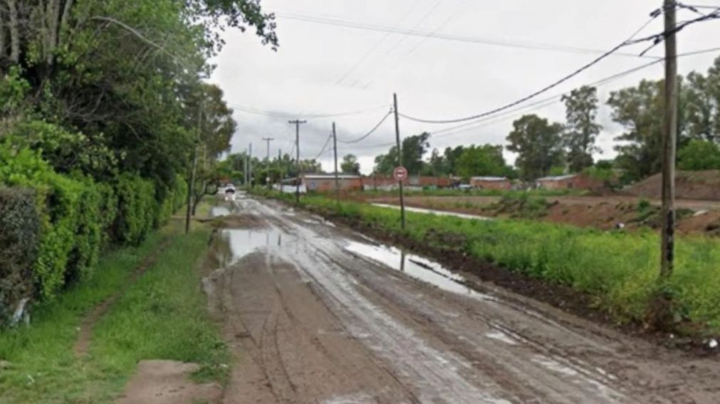 Acá, en este vecindario, se produjo el enfrentamiento a disparos.