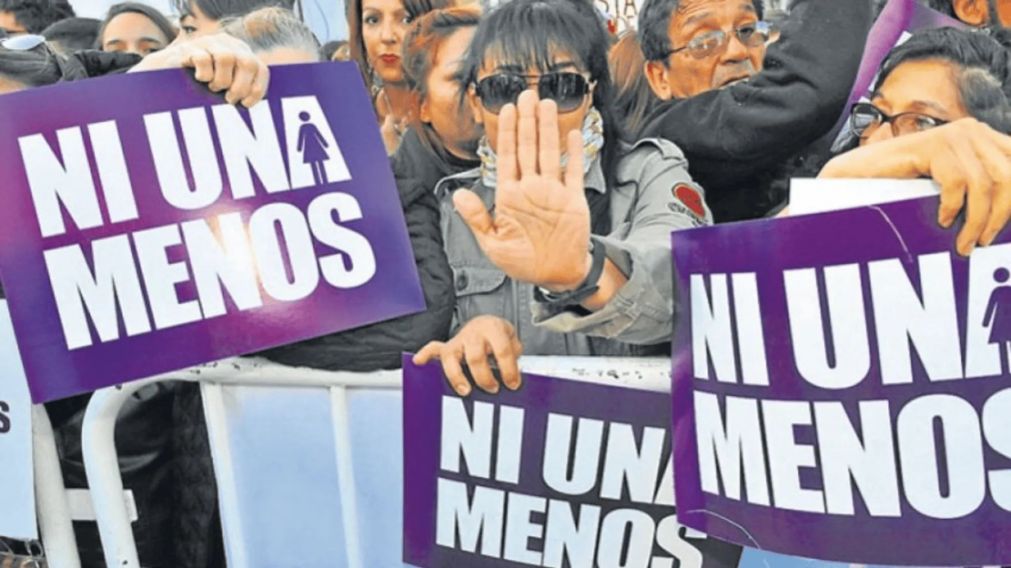 Una de las tantas manifestaciones contra la violencia de g�nero.