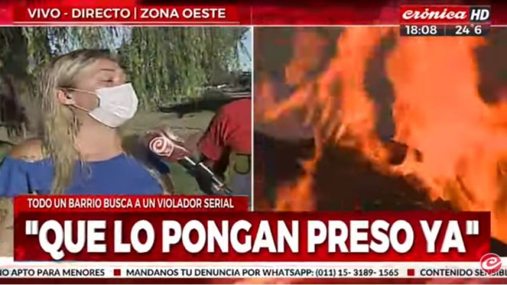 La madre de una de las víctimas habló con Crónica HD.