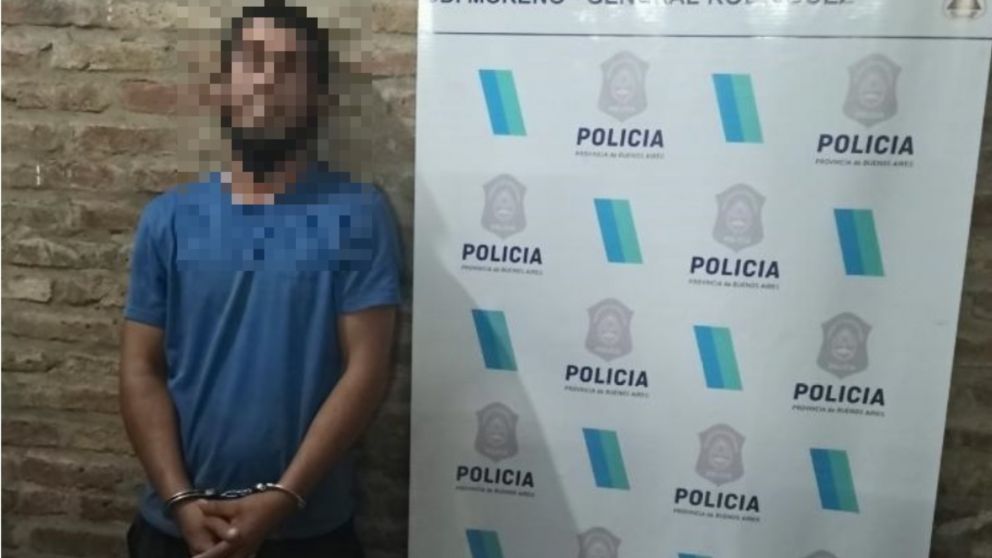 Este es el individuo, de 28 años, que fue apresado por amenazar de muerte a su ex pareja.