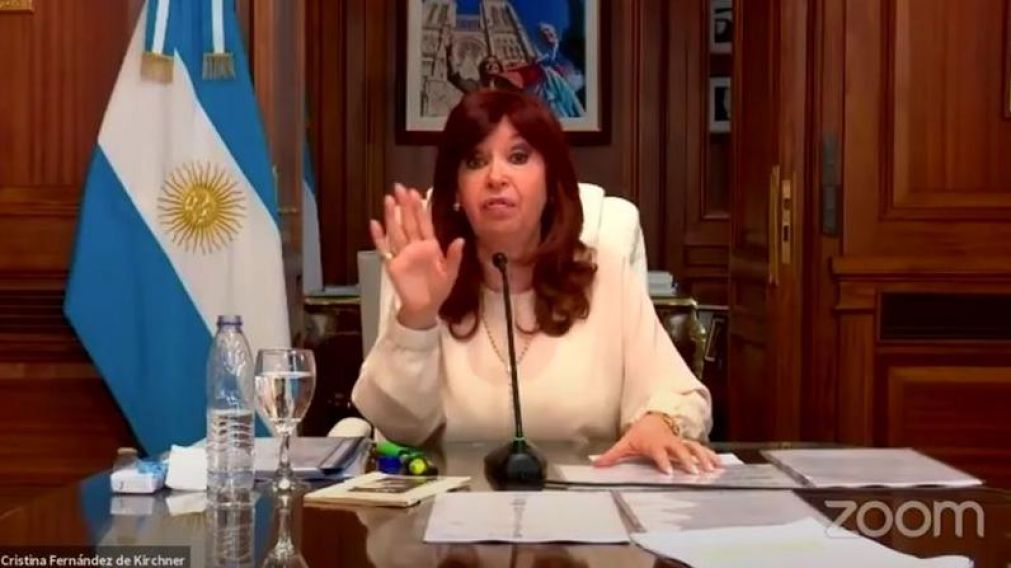 Dirigentes del Frente de Todos respaldaron a la vicepresidenta. (Captura de video)