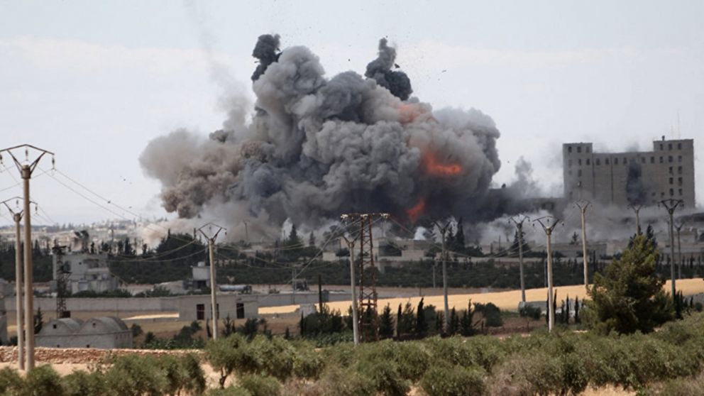 Los cohetes cayeron en la base de Ain Al Asad, en la que que hay tropas iraquíes y extranjeras (Télam).