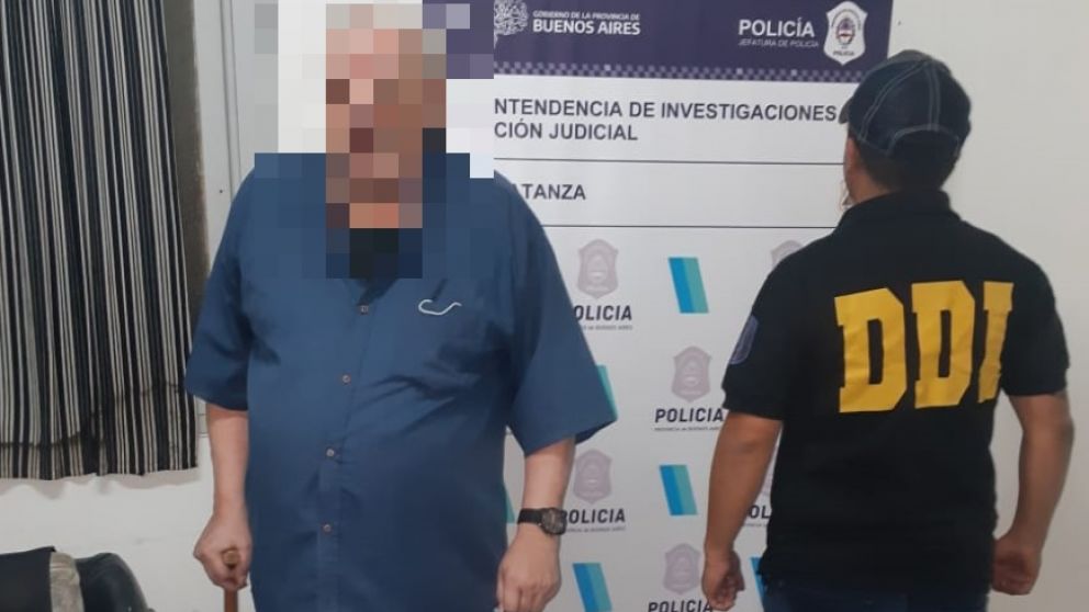 Este es el sujeto que fue capturado por haber violado a su nieto, de siete años.