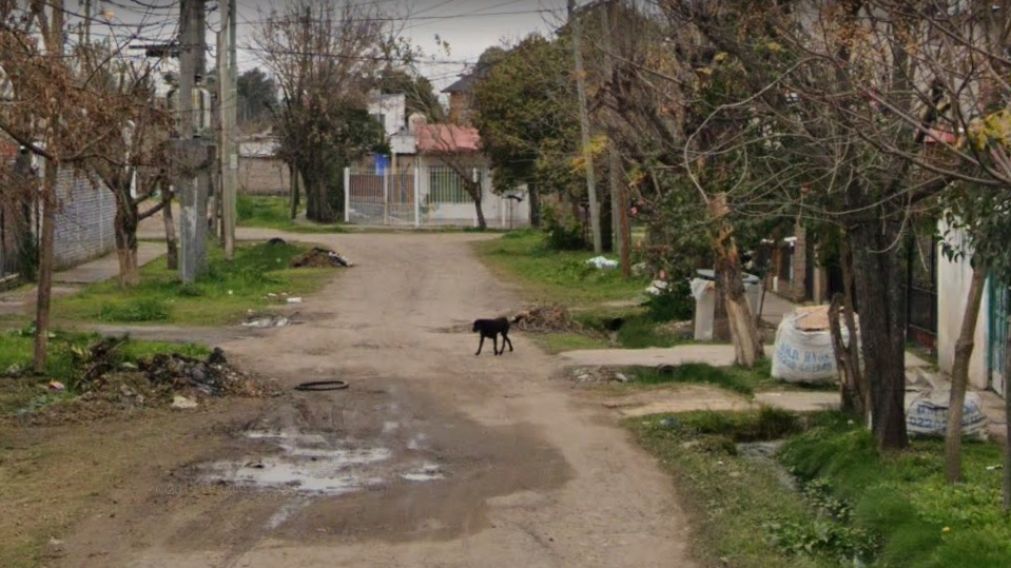 El hecho se produjo en este vecindario, en la zona oeste del conurbano bonaerense.