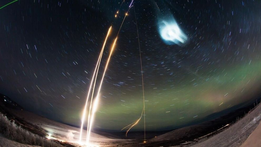 La llamativa imagen difundida por la agencia "yanqui" (NASA).