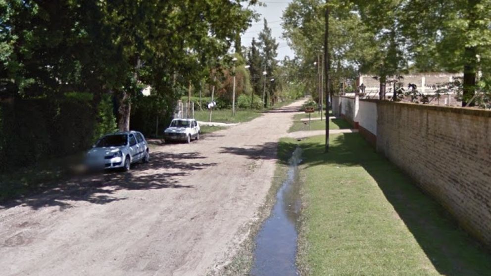 El sangriento hecho se produjo en este vecindario, en la localidad bonaerense de Presidente Derqui.