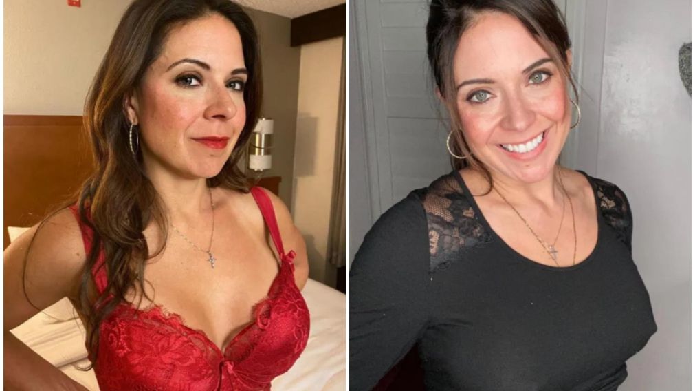Tiffany Poindexter, la madre de familia que también es modelo erótica.