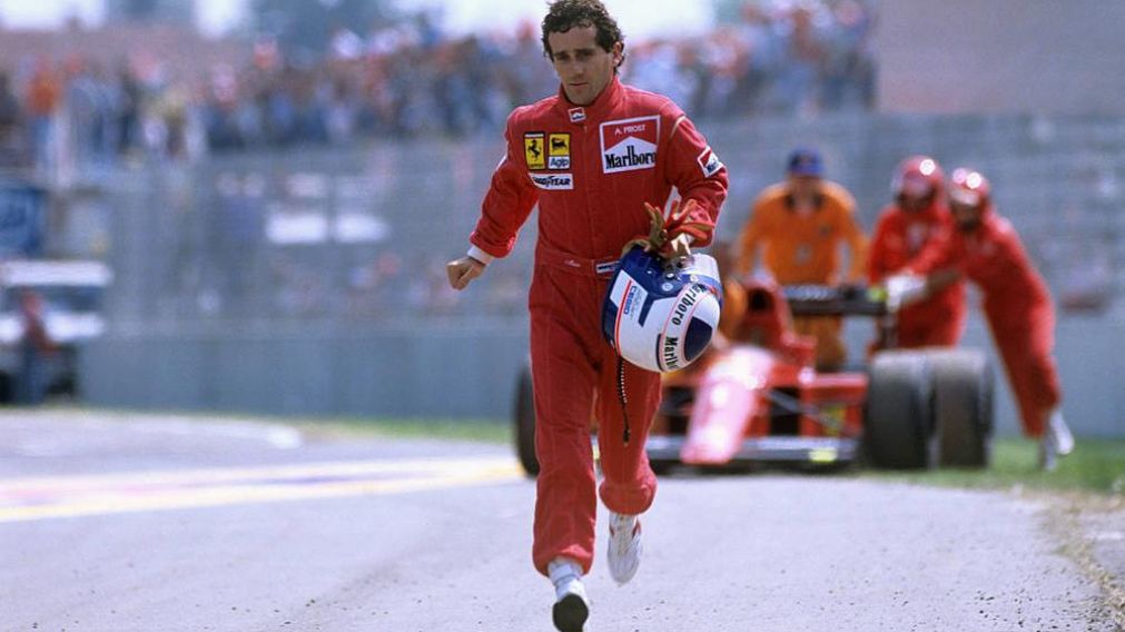 Alain Prost obtuvo cuatro t�tulos del mundo.