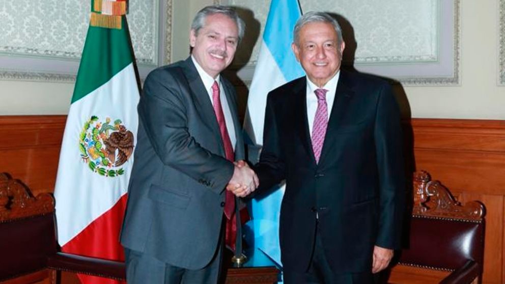 Este será el segundo encuentro de Alberto Fernández con Andrés López Obrador en México (Télam/Archivo).