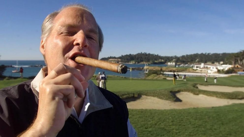 Rush Limbaugh, el locutor que popularizó el término "feminazi".