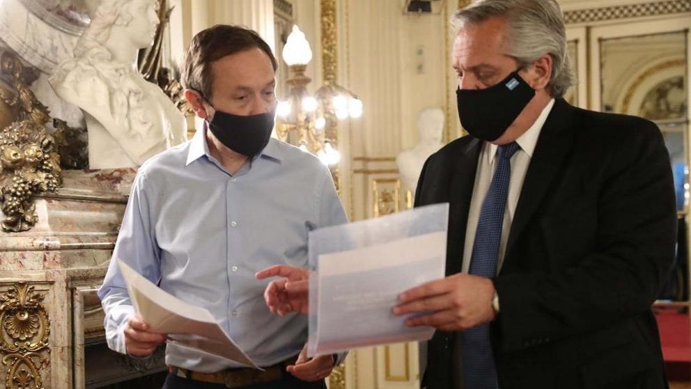 Alberto Fernández presentará el organismo junto a Gustavo Béliz (Archivo).