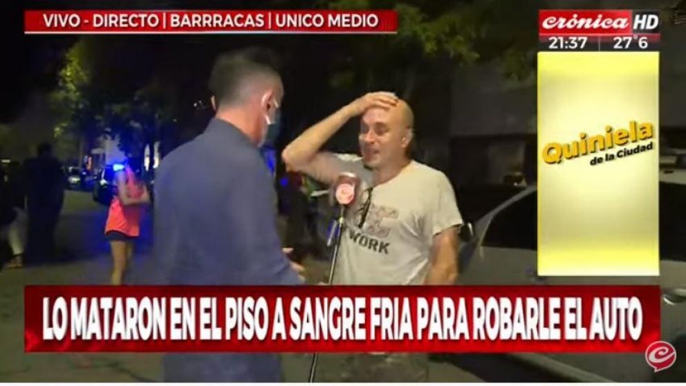 El lamento de los vecinos que se encuentran en el lugar (Crónica HD).