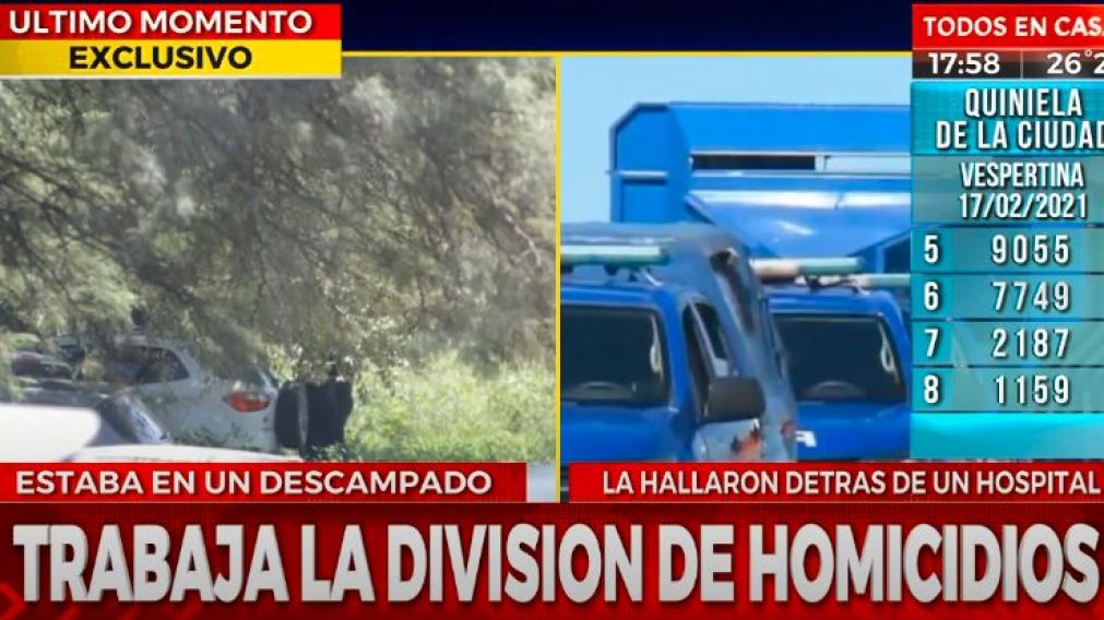 Encontraron el cuerpo de una mujer estrangulada en la zona en la que buscan a Ivana Módica