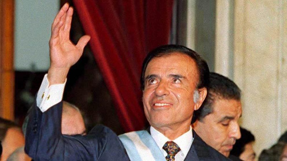 Carlos Menem, el ex presidente durante 10 años, murió este domingo a los 90 años (Archivo).