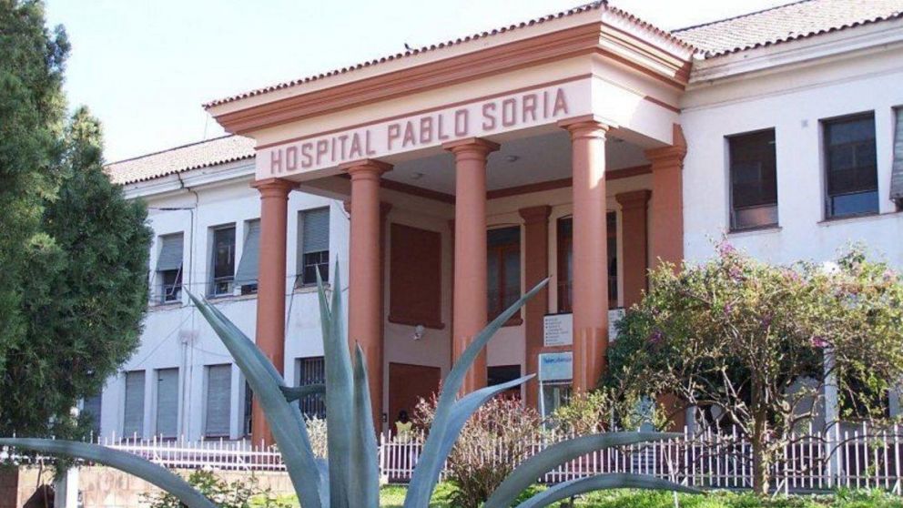 El hospital Pablo Soria de San Salvador de Jujuy, donde la víctima y su agresor fueron trasladados.