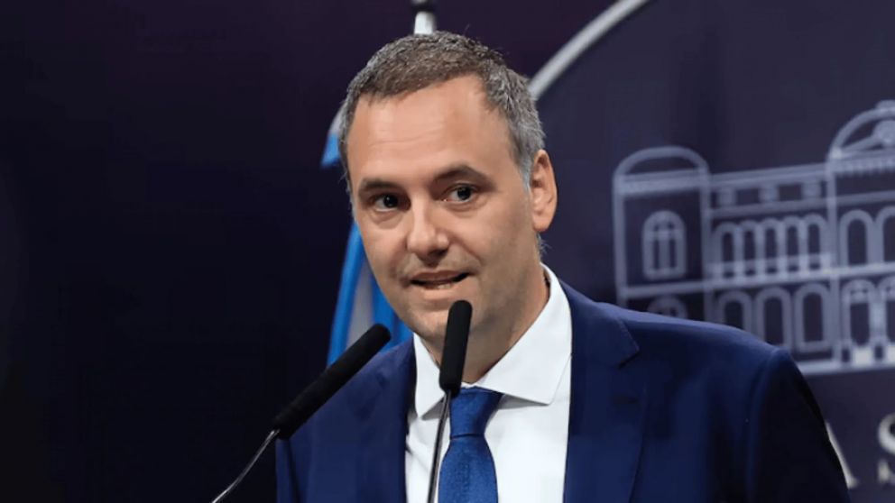 Manuel Adorni, nuevo jefe de Gabinete.