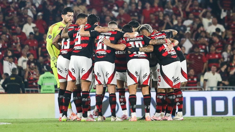 Sufre Flamengo: una de sus figuras se lesionó y no estará en la revancha ante Racing por la Copa Libertadores