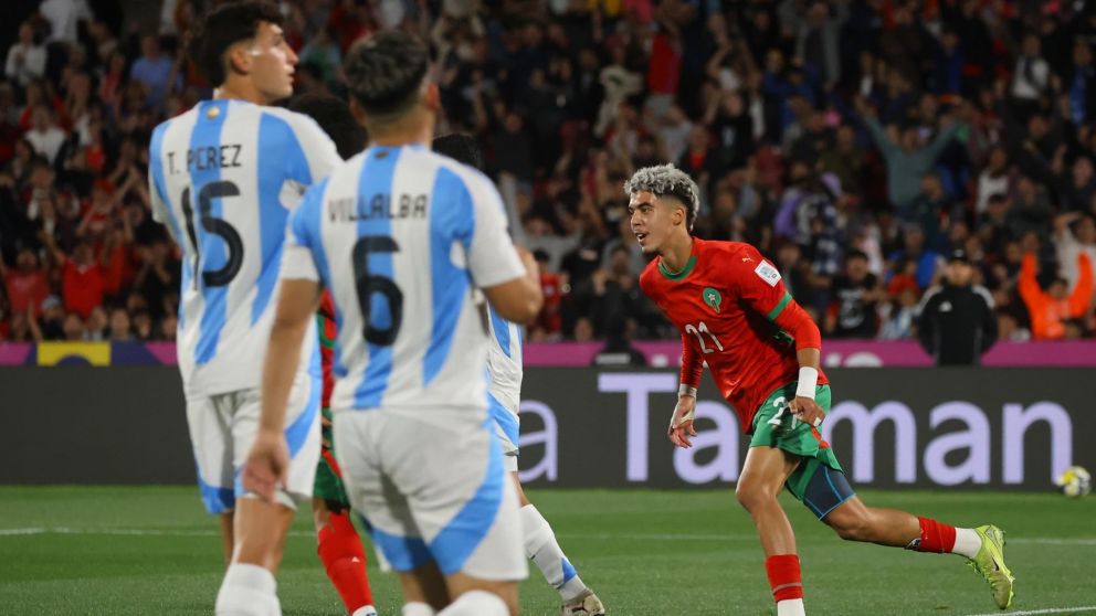 La Selección Argentina cayó ante Marruecos y se quedó sin el Mundial Sub 20