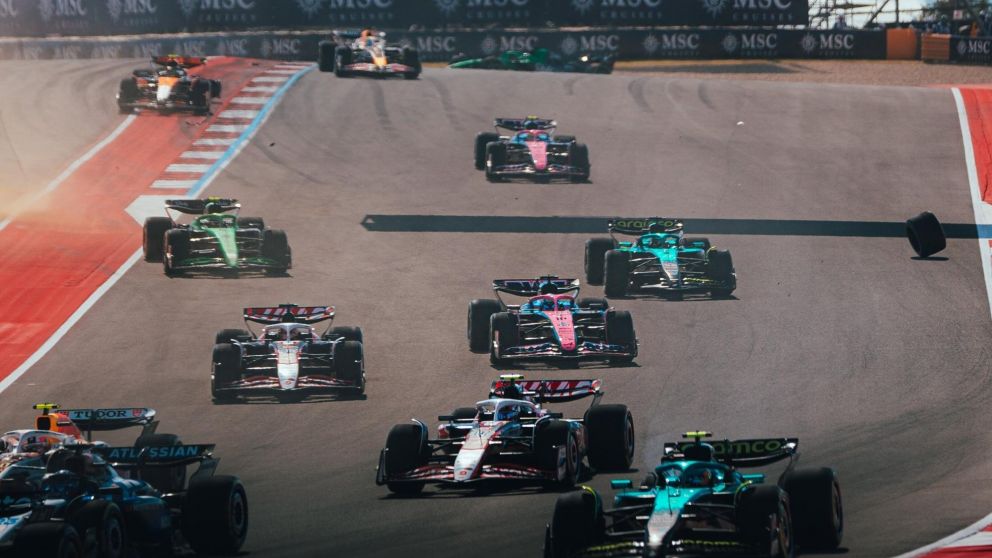 Franco Colapinto terminó 17° con Alpine y Max Verstappen ganó cómodo el Gran Premio de Estados Unidos de la Fórmula 1