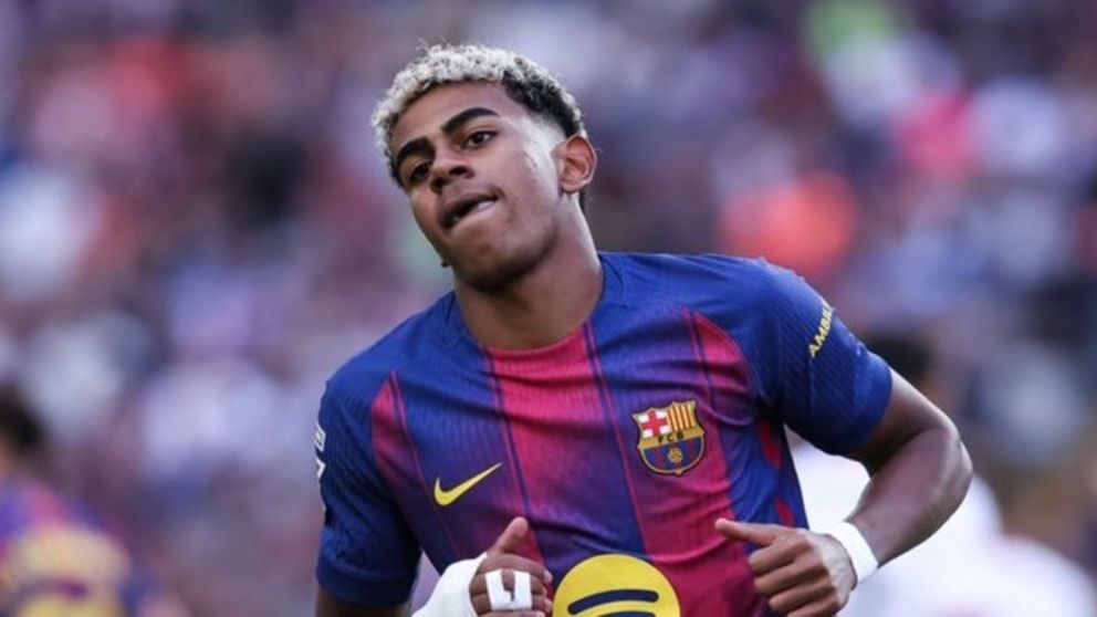 Barcelona goleó al Olympiacos por la Champions League: Lamine Yamal convirtió y le dedicó su gol a Nicki Nicole
