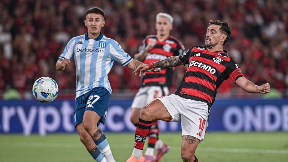 Racing no aguantó el empate, perdió ante Flamengo y deberá remontar la semifinal de la Copa Libertadores en Avellaneda