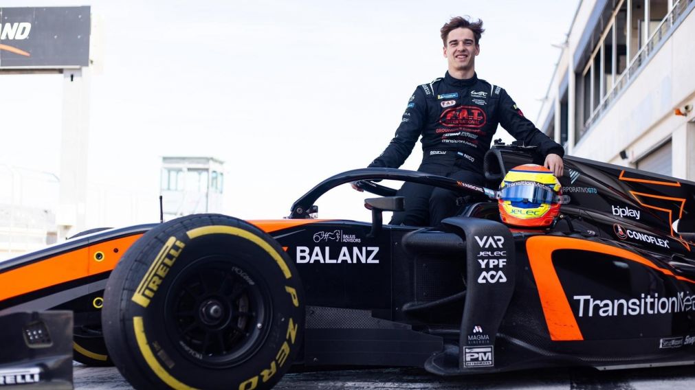 Otro argentino se encamina a la F1: Nicolás Varrone correrá para Van Amersfoort Racing en la Fórmula 2