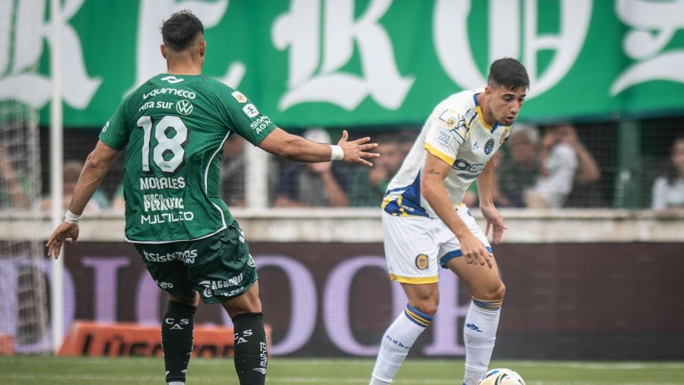 Gracias a Di María, Rosario Central venció en el final a Sarmiento de Junín y jugará la próxima Copa Libertadores