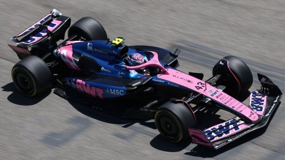 Franco Colapinto cerró su segunda práctica en el GP de Imola en su debut con Alpine y terminó 13°