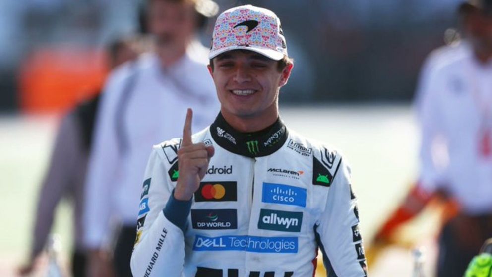 Lando Norris ganó el Gran Premio de México de Fórmula 1 y Franco Colapinto terminó detrás de Pierre Gasly