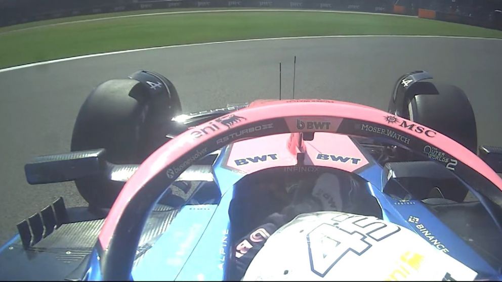 El trompo de Franco Colapinto tras una disputa con Lance Stroll en el accidentado GP de México