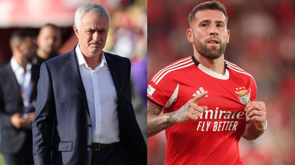 El particular elogio de José Mourinho para Otamendi en medio de los rumores que lo vinculan a River: "Nico es..."