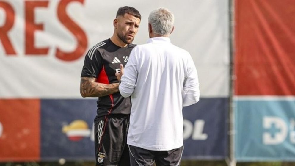 El tremendo elogio de José Mourinho por el presente de Nicolás Otamendi en Benfica