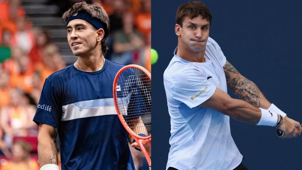 Francisco Comesaña y Camilo Ugo Carabelli, las buenas del tenis argentino en el Masters 1000 de Shanghái