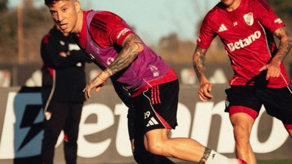 Alivio para Gallardo: Sebastián Driussi recibió el alta médica y tiene fecha para volver a jugar en River