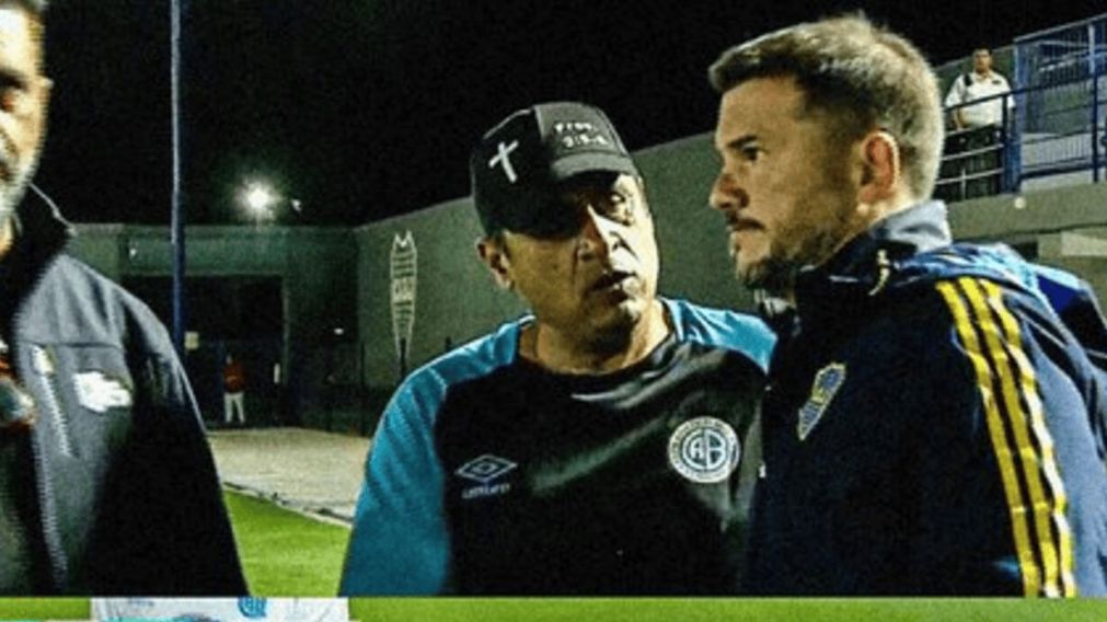 El doloroso momento de la suspensión del partido de la Reserva de Boca por la muerte de Miguel Ángel Russo