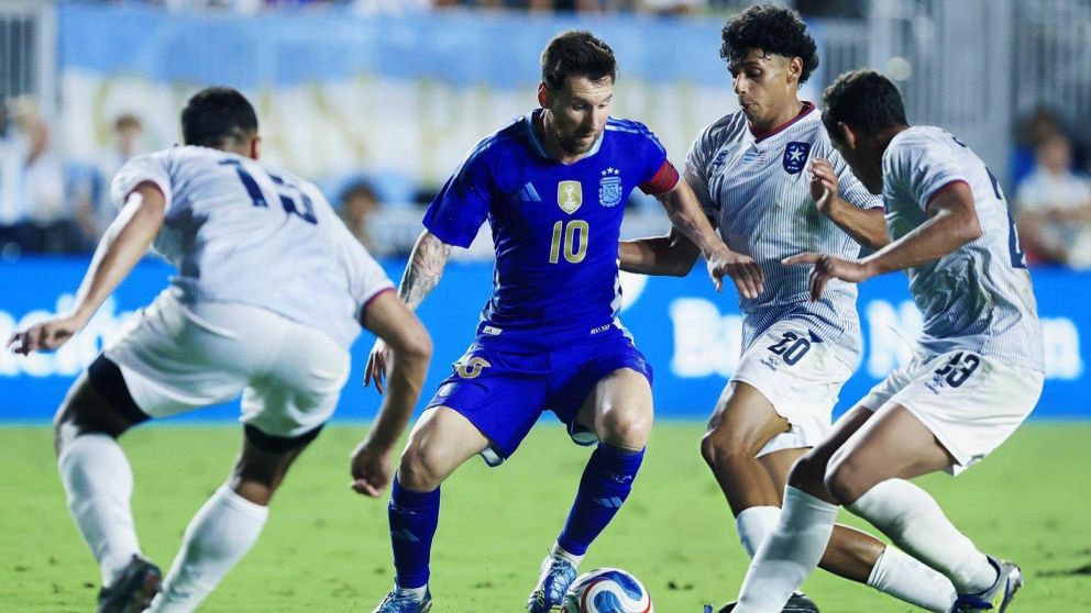 Messi obtuvo otro récord mundial durante el choque entre la Selección Argentina y Puerto Rico