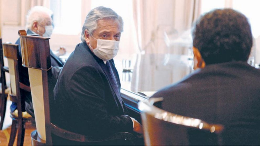 Alberto Fernández encabezará reunión del Consejo Federal de Educación antes de la vuelta a clases.(Nahuel Ventura- Crónica)